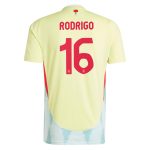 Shop rodrigo spain national team adidas 2024 away replica jersey – yellow – Mexico Football Shirts & World Cup Jerseys