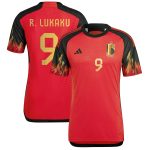 Shop romelu lukaku belgium national team adidas 202223 home authentic jersey – red – Mexico Football Shirts & World Cup Jerseys