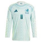 Shop santiago giménez mexico national team adidas 2024 away replica player long sleeve jersey – green – Mexico Football Shirts & World Cup Jerseys