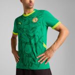 Shop senegal national team puma 2025 away replica jersey – green – Mexico Football Shirts & World Cup Jerseys