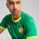 Shop senegal national team puma 2025 away replica jersey – green – Mexico Football Shirts & World Cup Jerseys