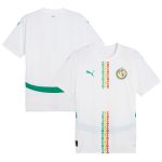Shop senegal national team puma 2025 home replica jersey – white – Mexico Football Shirts & World Cup Jerseys