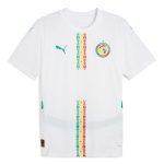Shop senegal national team puma 2025 home replica jersey – white – Mexico Football Shirts & World Cup Jerseys
