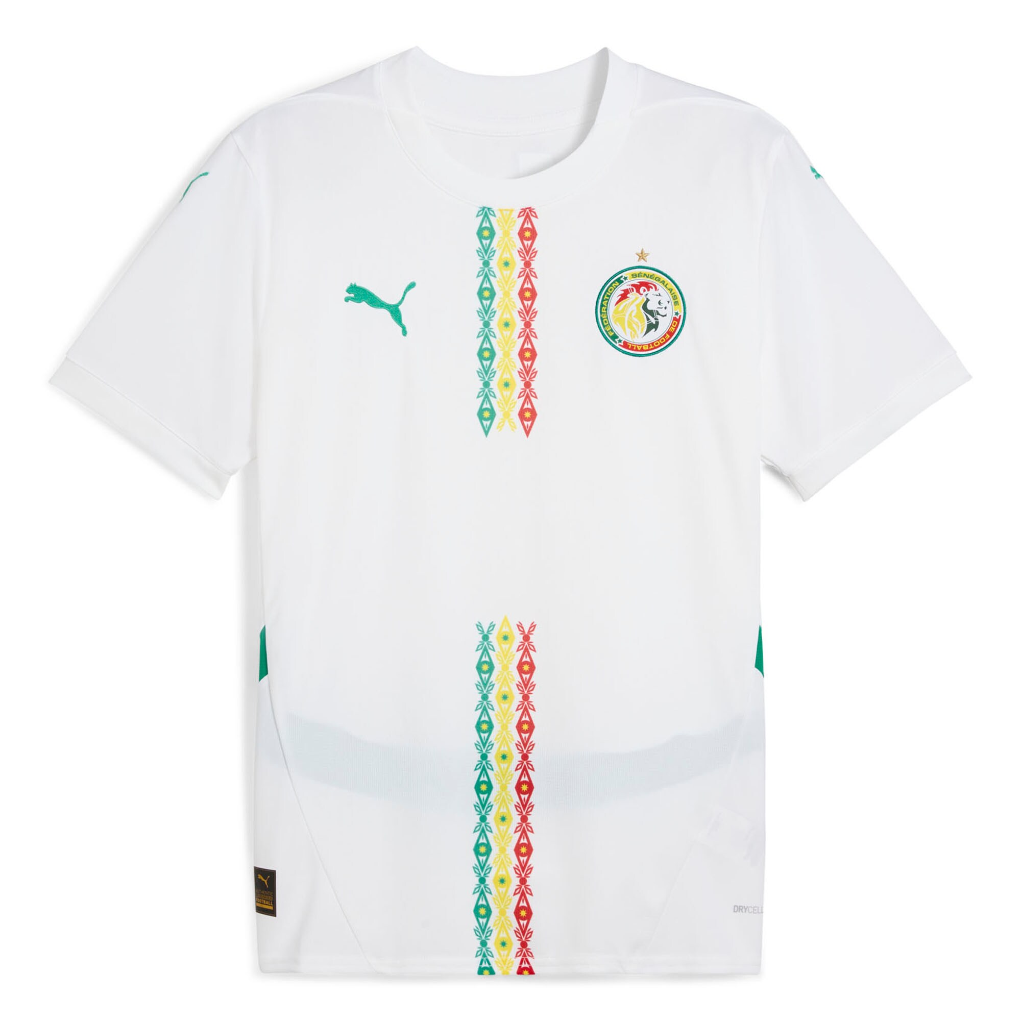 Shop senegal national team puma 2025 home replica jersey – white – Mexico Football Shirts & World Cup Jerseys