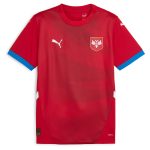 Shop serbia national team puma 2024 home replica jersey – red – Mexico Football Shirts & World Cup Jerseys