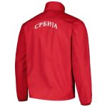 Shop serbia national team puma 2024 pre-match full-zip hoodie jacket – red – Mexico Football Shirts & World Cup Jerseys