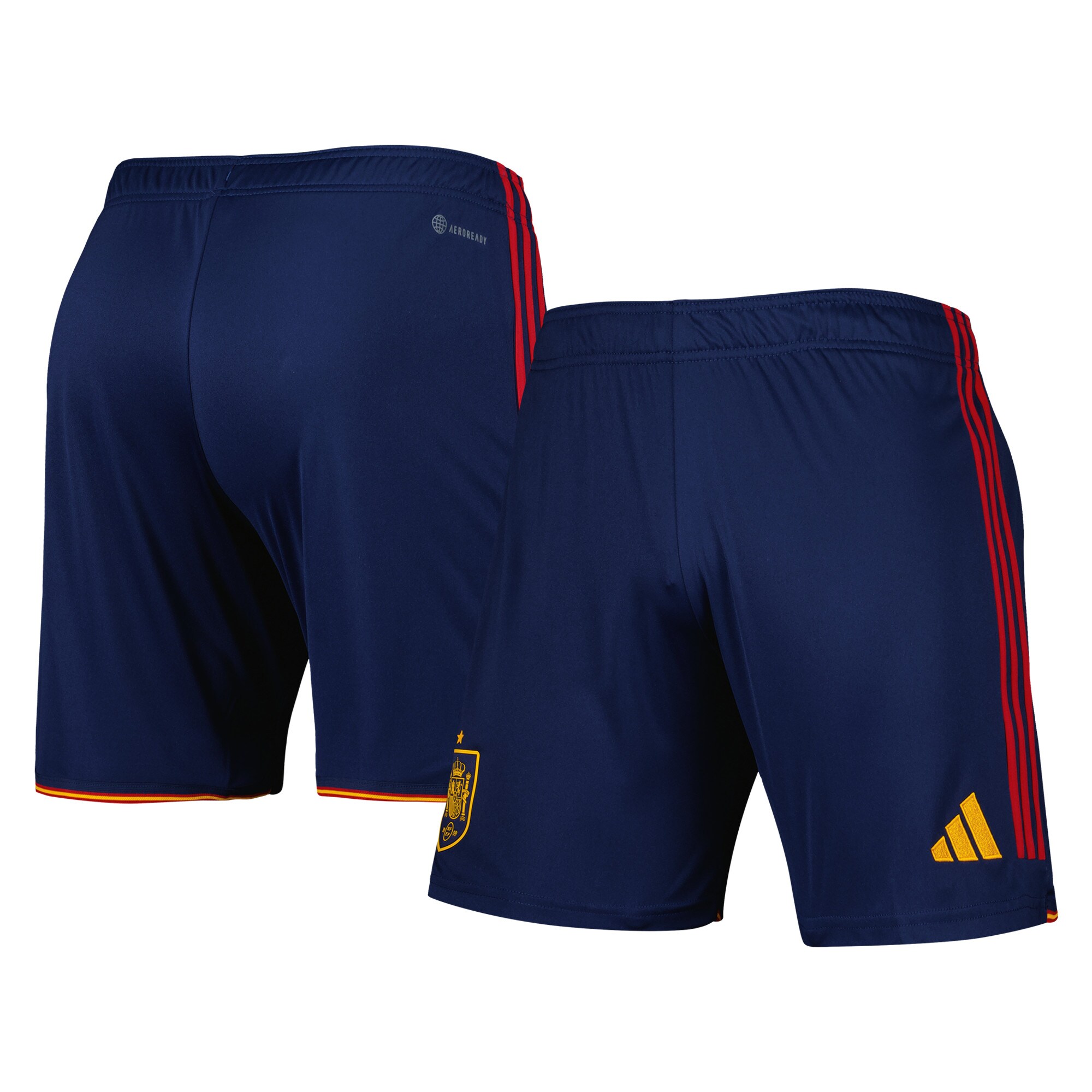 Shop spain national team adidas aeroready replica shorts – navy – Mexico Football Shirts & World Cup Jerseys