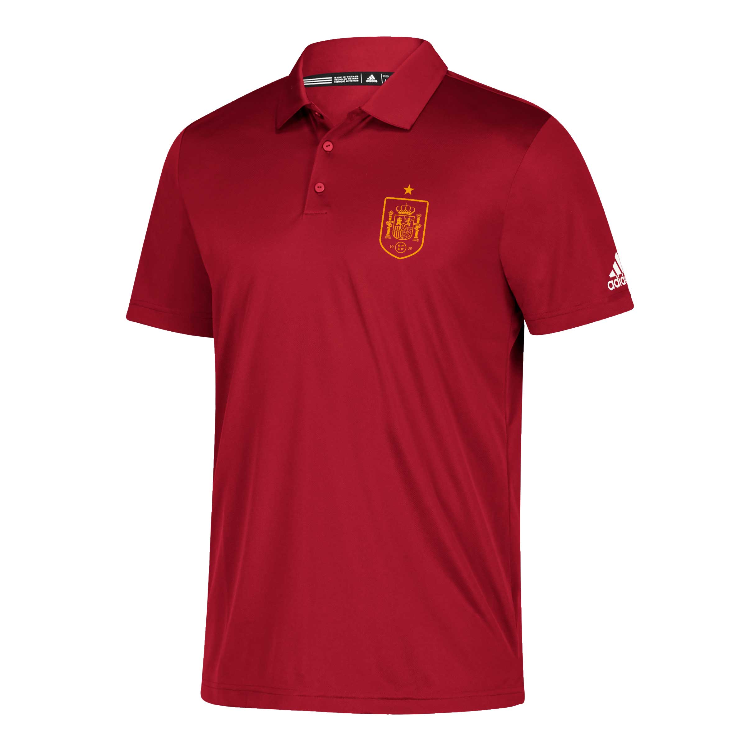 Shop spain national team adidas grind climalite polo – red – Mexico Football Shirts & World Cup Jerseys