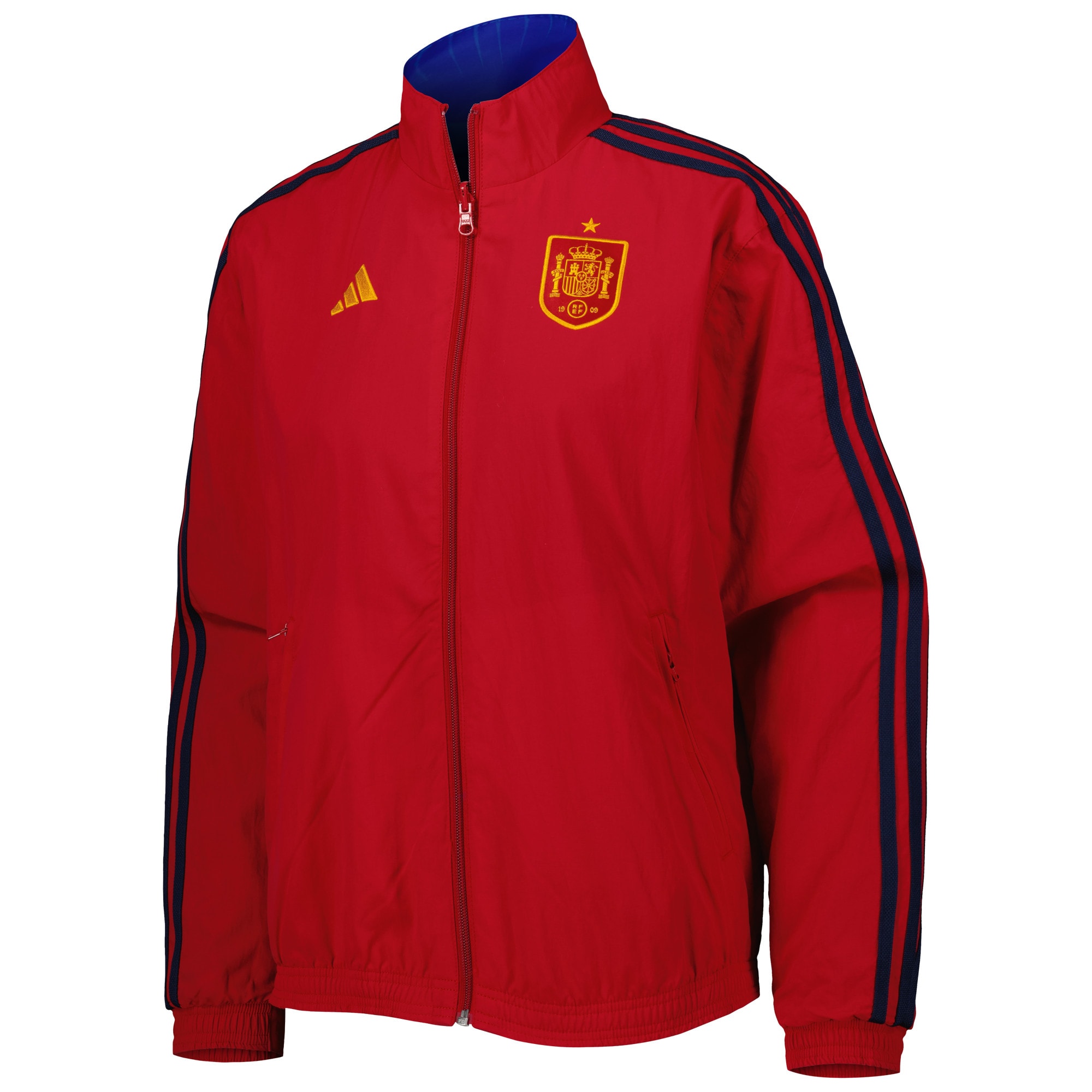 Shop spain national team adidas women8217s anthem aeroready reversible full-zip jacket – redblue – Mexico Football Shirts & World Cup Jerseys