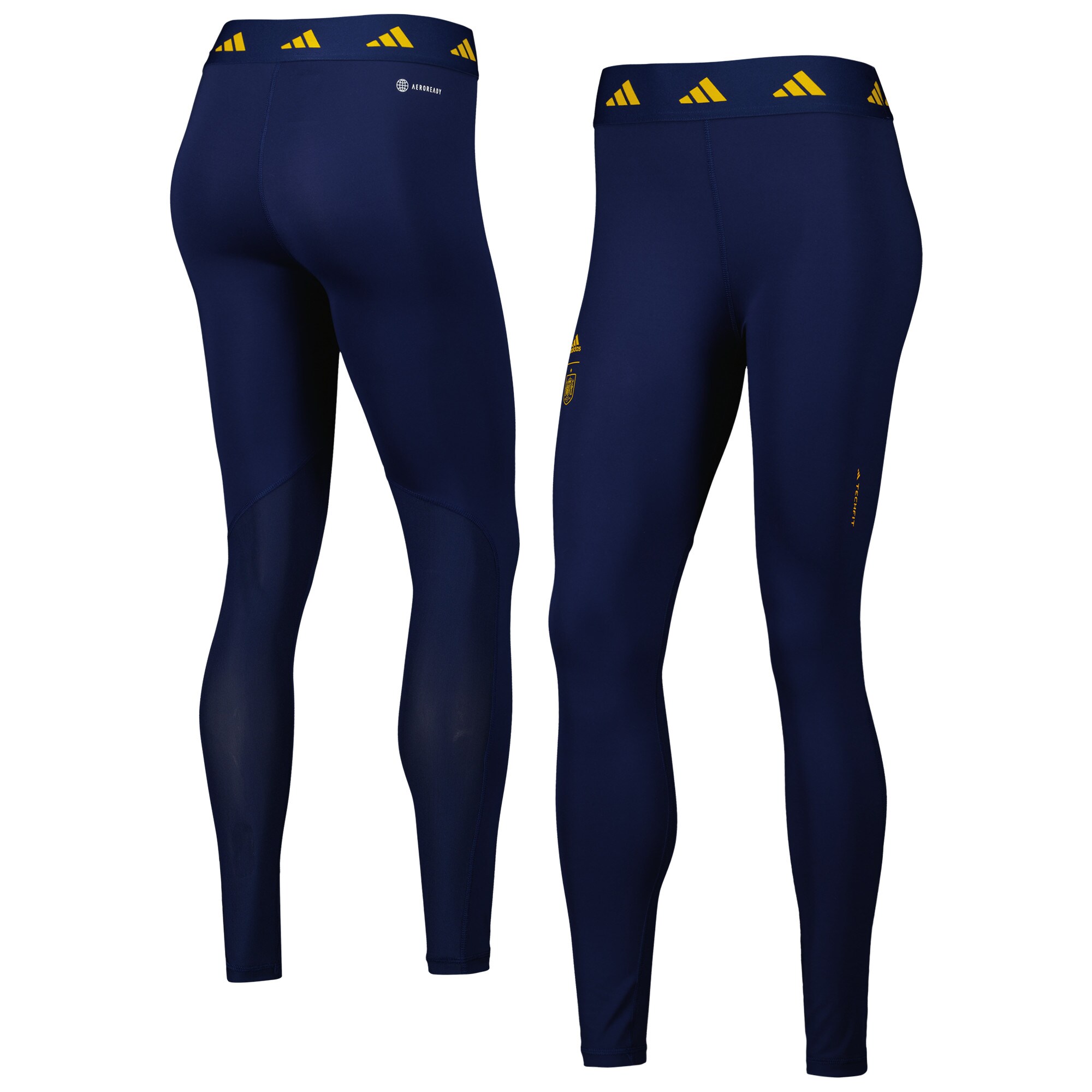 Shop spain national team adidas women8217s dna aeroready tights – navy – Mexico Football Shirts & World Cup Jerseys