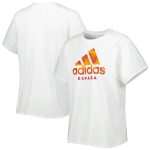 Shop spain national team adidas women8217s dna t-shirt – white – Mexico Football Shirts & World Cup Jerseys