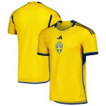 Shop sweden national team adidas 202223 home replica jersey – yellow – Mexico Football Shirts & World Cup Jerseys