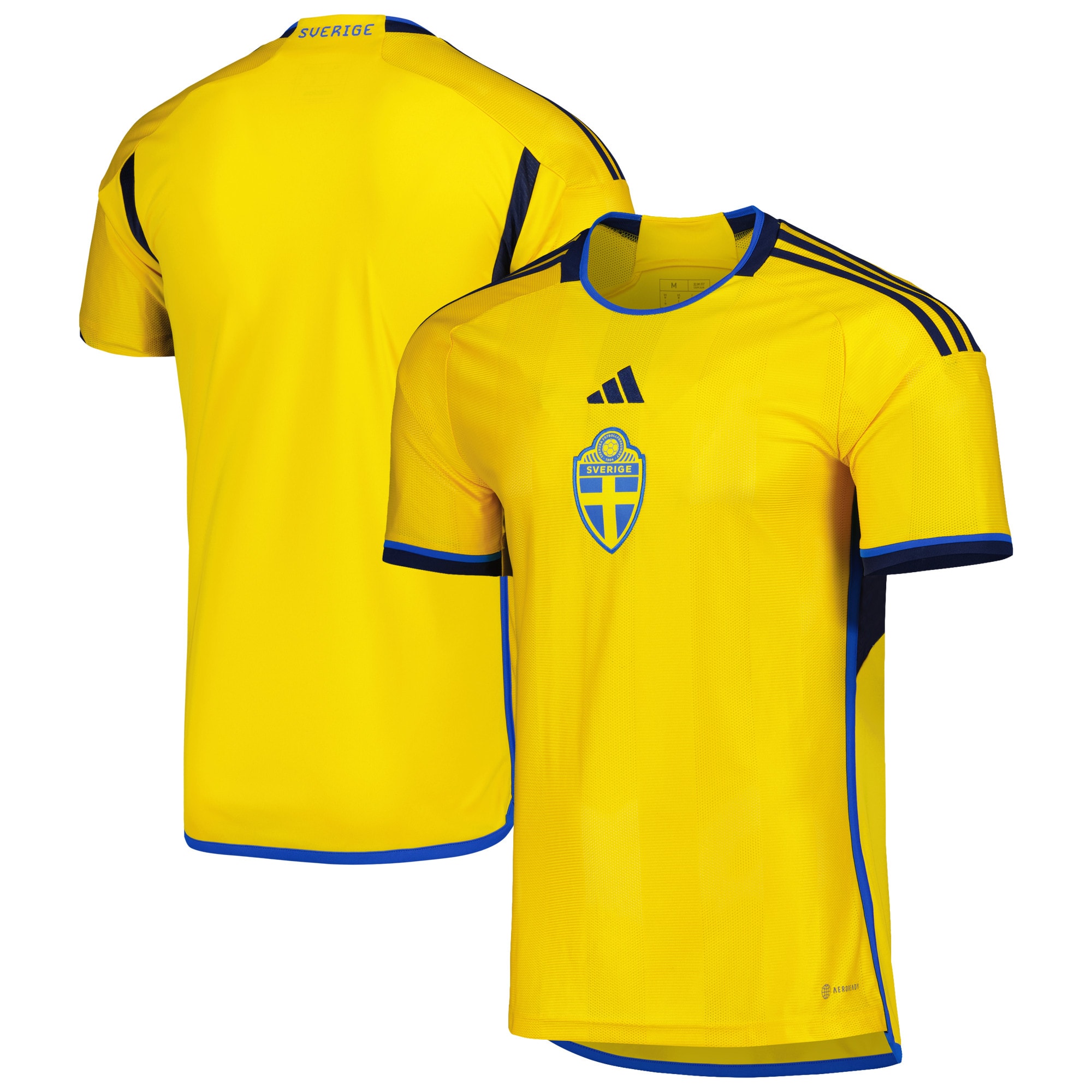 Shop sweden national team adidas 202223 home replica jersey – yellow – Mexico Football Shirts & World Cup Jerseys