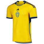 Shop sweden national team adidas 202223 home replica jersey – yellow – Mexico Football Shirts & World Cup Jerseys