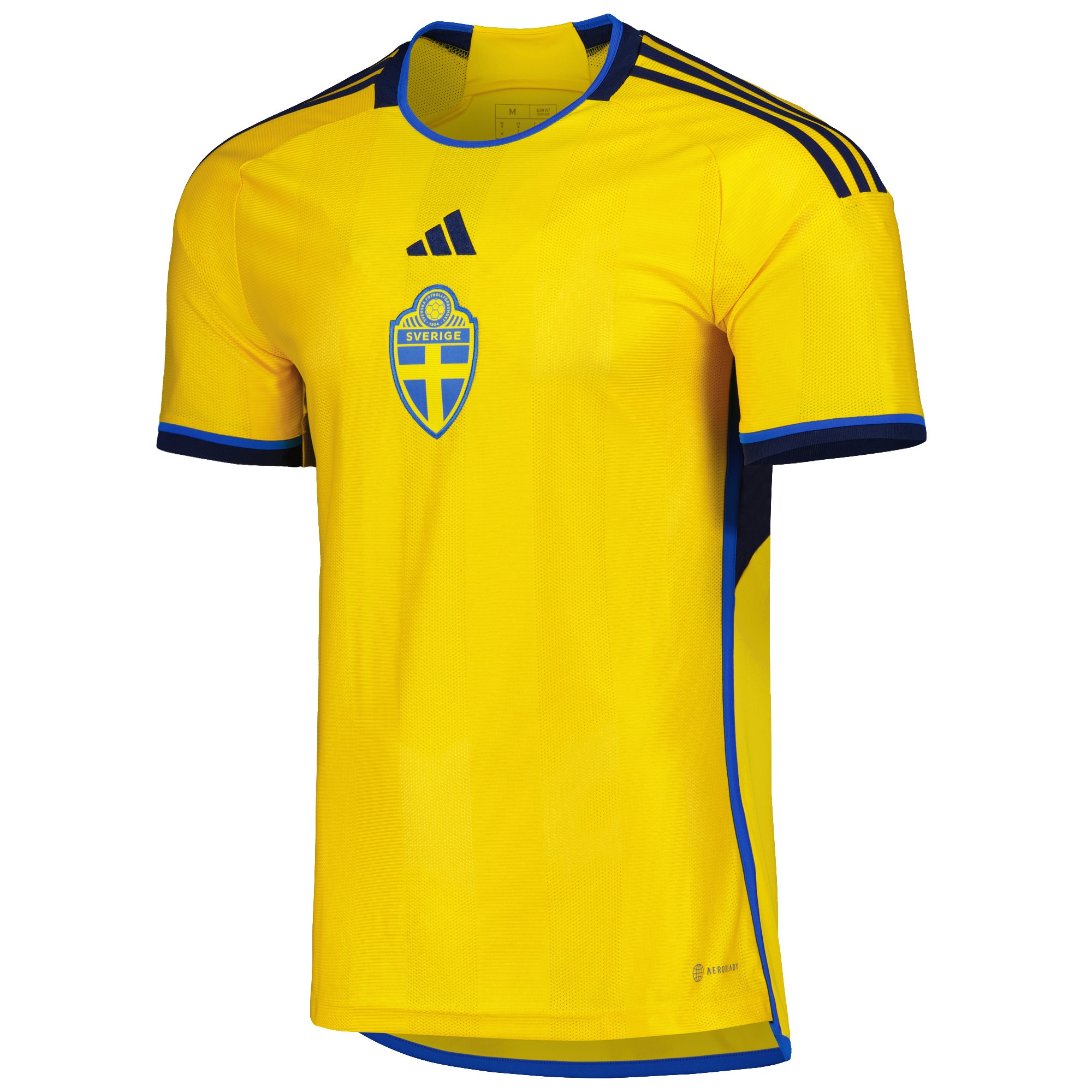 Shop sweden national team adidas 202223 home replica jersey – yellow – Mexico Football Shirts & World Cup Jerseys
