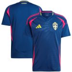 Shop sweden national team adidas 2024 away replica jersey – navy – Mexico Football Shirts & World Cup Jerseys