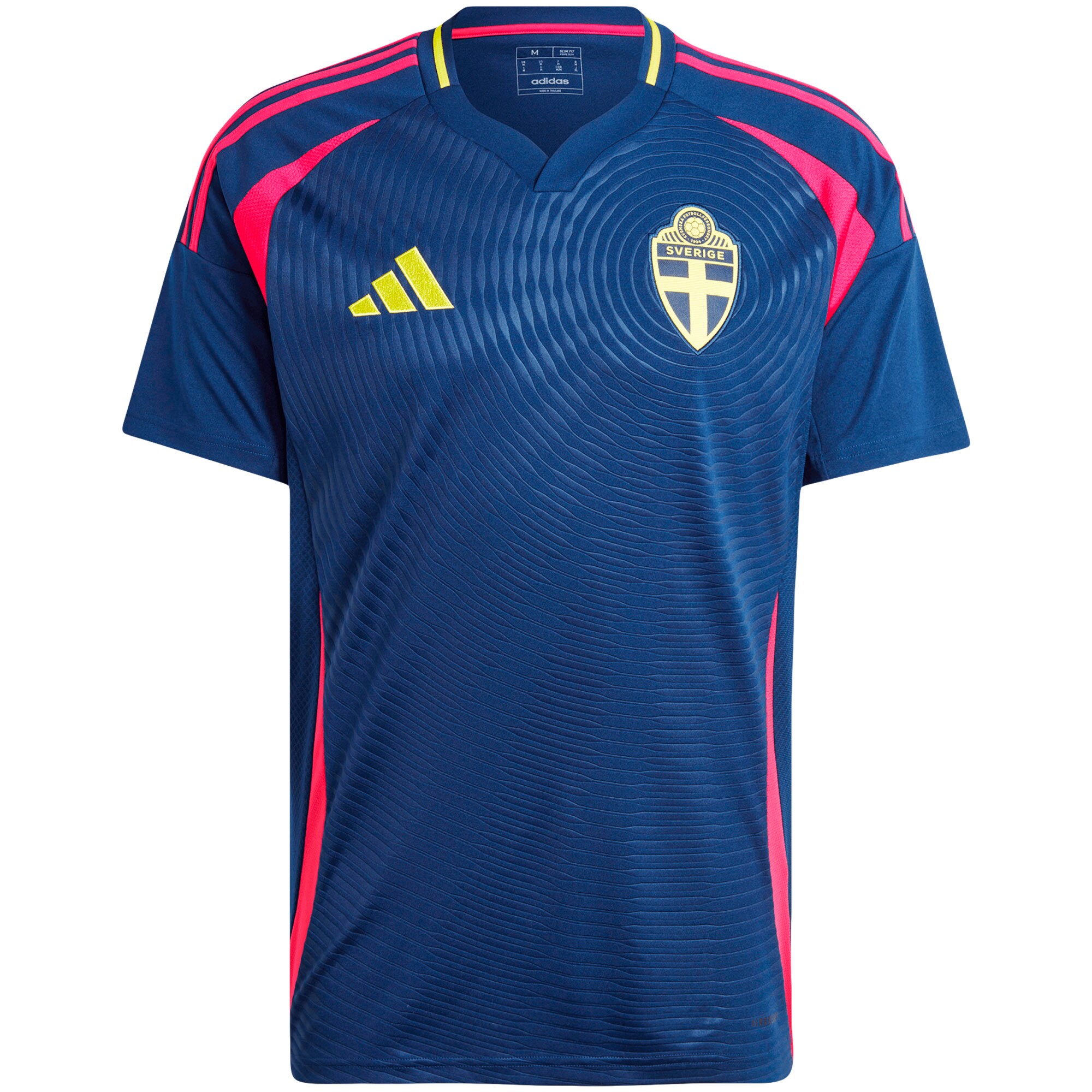 Shop sweden national team adidas 2024 away replica jersey – navy – Mexico Football Shirts & World Cup Jerseys
