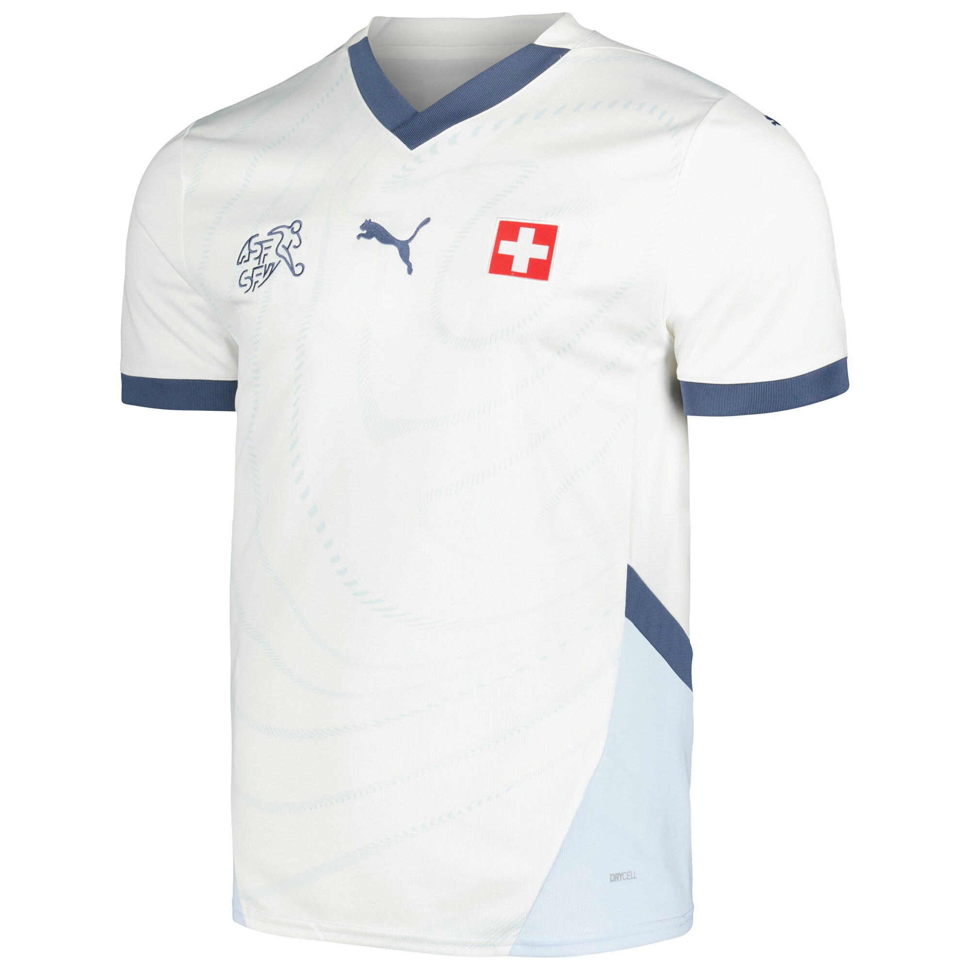 Shop switzerland national team puma 2024 away replica jersey – white – Mexico Football Shirts & World Cup Jerseys