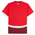 Shop switzerland national team puma 2024 home replica jersey – red – Mexico Football Shirts & World Cup Jerseys