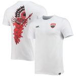 Shop trinidad and tobago national team trinbagonian warrior t-shirt – white – Mexico Football Shirts & World Cup Jerseys