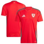 Shop wales national team adidas 2024 home replica jersey – scarlet – Mexico Football Shirts & World Cup Jerseys