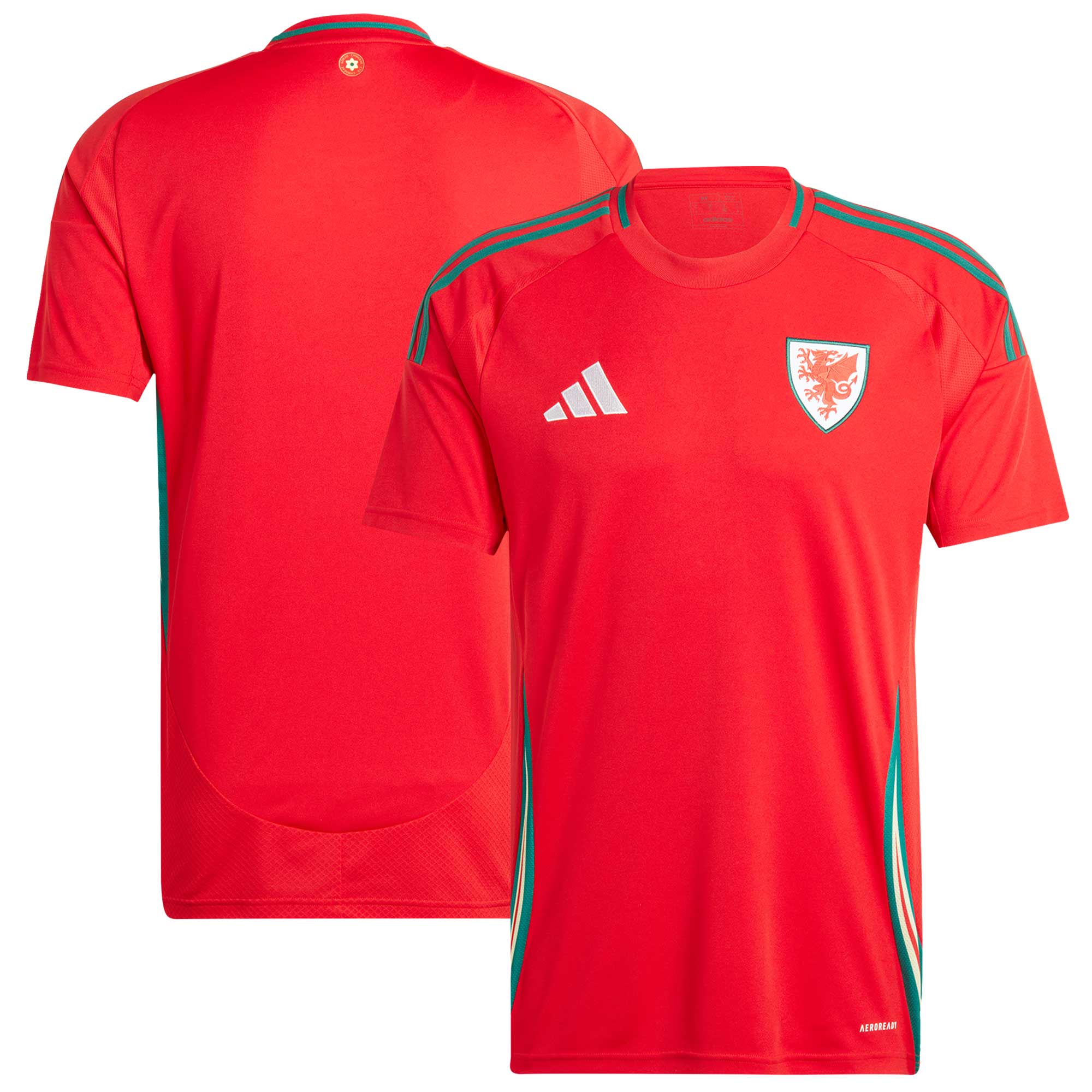 Shop wales national team adidas 2024 home replica jersey – scarlet – Mexico Football Shirts & World Cup Jerseys