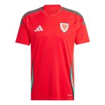 Shop wales national team adidas 2024 home replica jersey – scarlet – Mexico Football Shirts & World Cup Jerseys