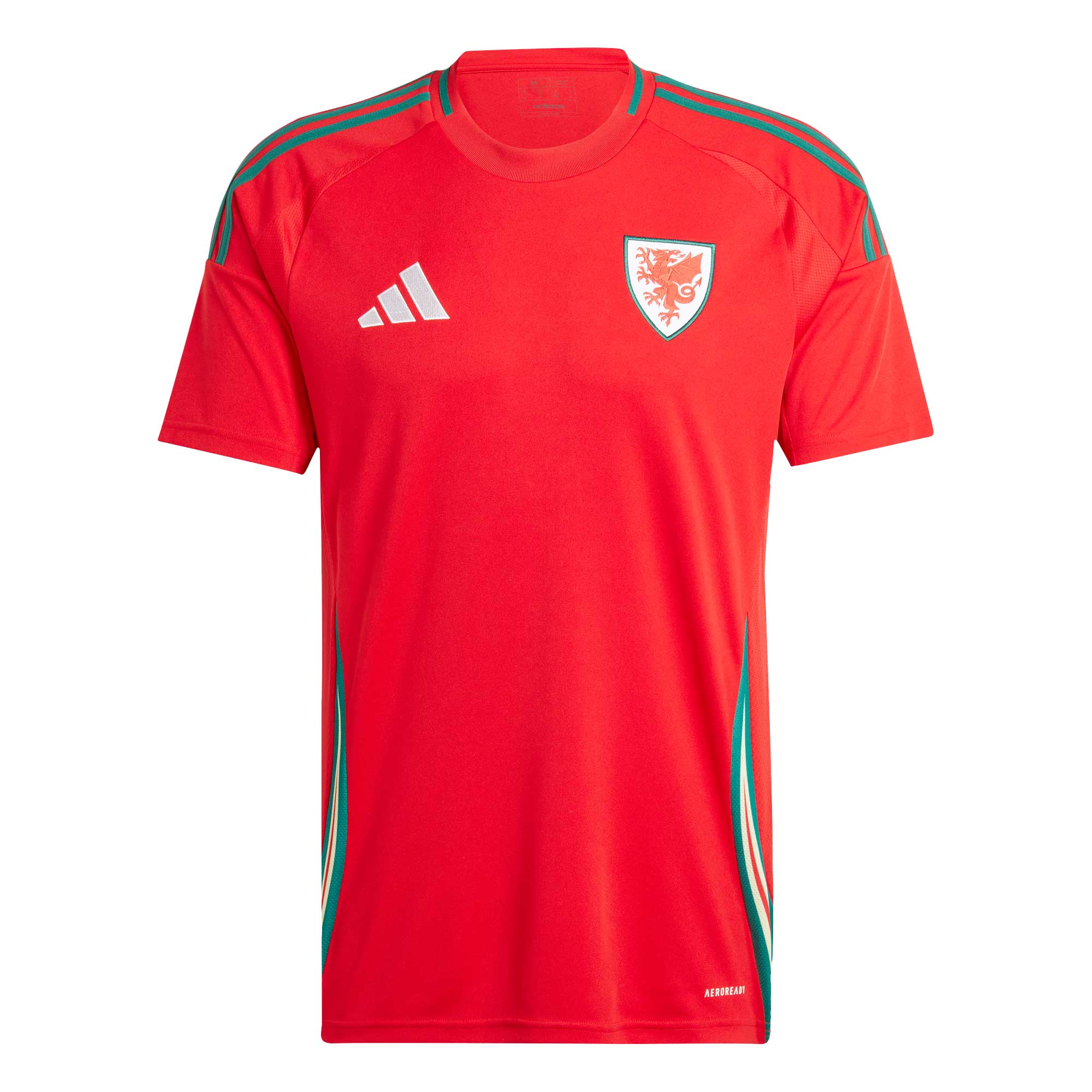 Shop wales national team adidas 2024 home replica jersey – scarlet – Mexico Football Shirts & World Cup Jerseys